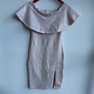 Endless Rose Pink Metallic Dress S